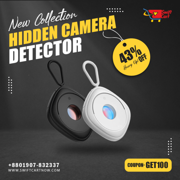 Portable Hidden Camera Detector - 100% Success Rate