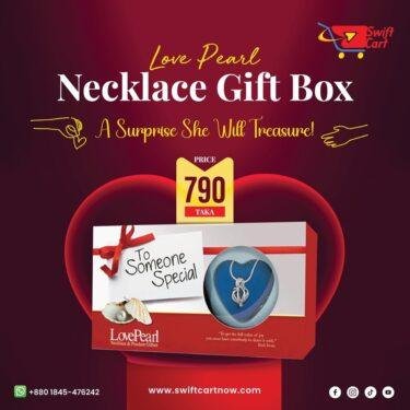 Love Pearl Necklace Gift Box