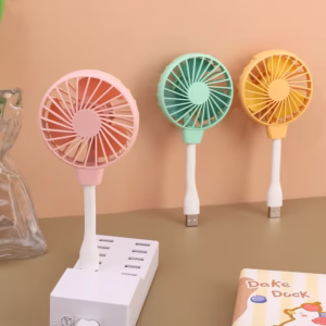 Adjustable Mini Handheld Fan Portable USB Powered (LaptopPower Bank) for Desk & Outdoor Cooling (1)