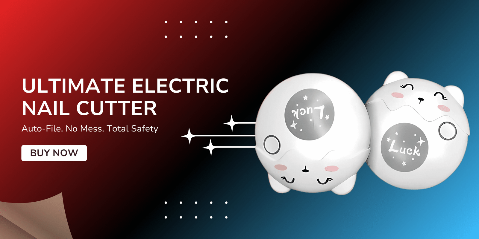 Swift Cart Electric Nail Cutter Banner
